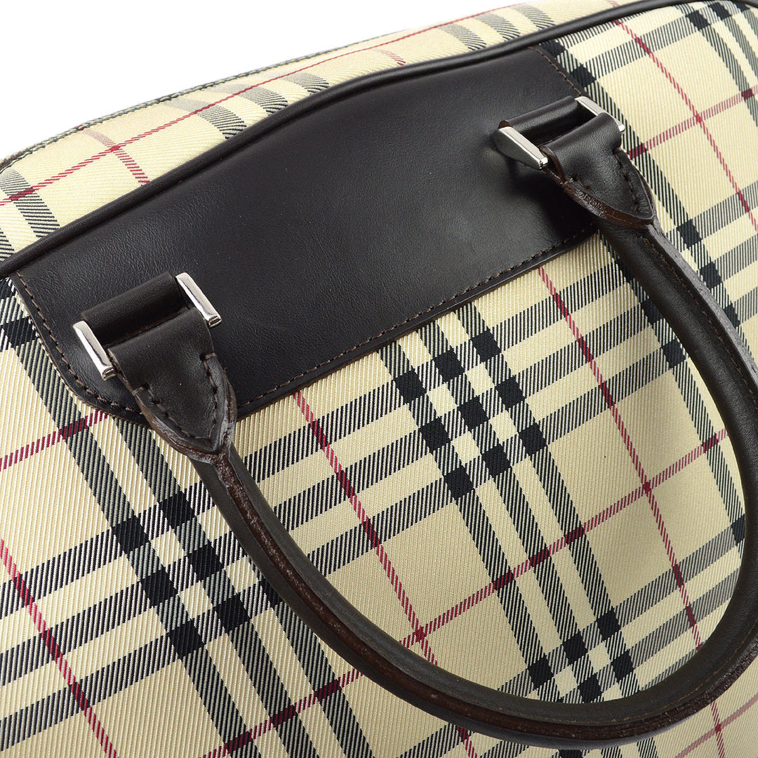 BURBERRY Check 2way Shoulder Handbag 161286