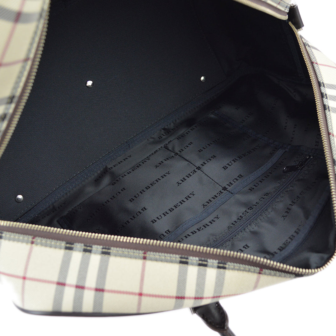 BURBERRY Check 2way Shoulder Handbag 161286