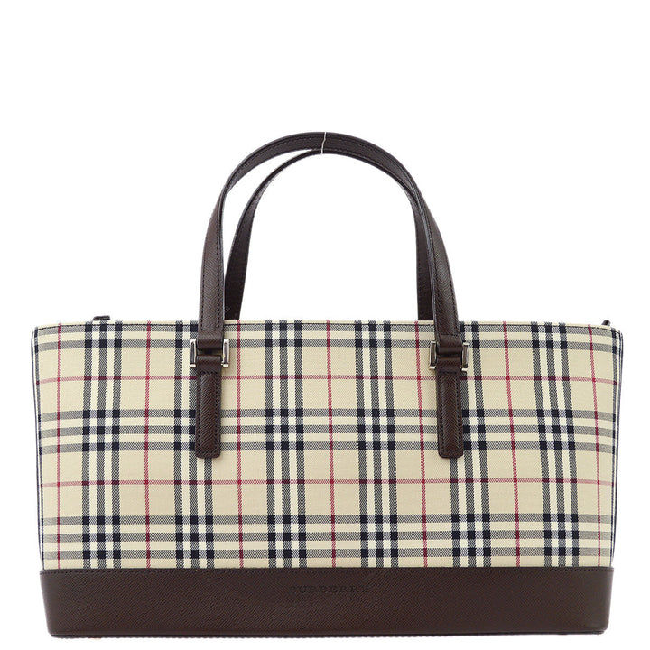 BURBERRY Check Handbag KK91144