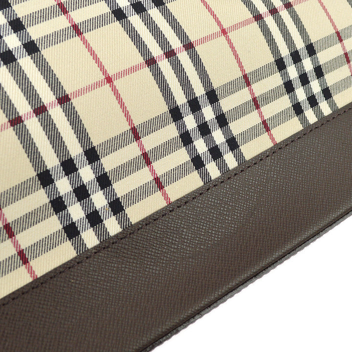BURBERRY Check Handbag KK91144