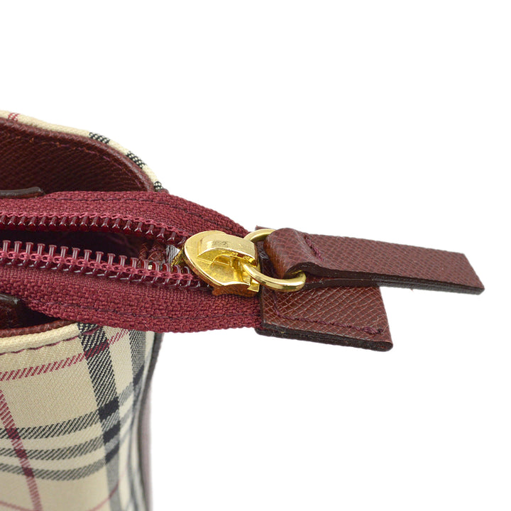 BURBERRY Check Tote Handbag KK30816