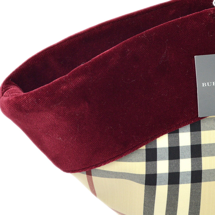 BURBERRY Check Tote Handbag KK30795