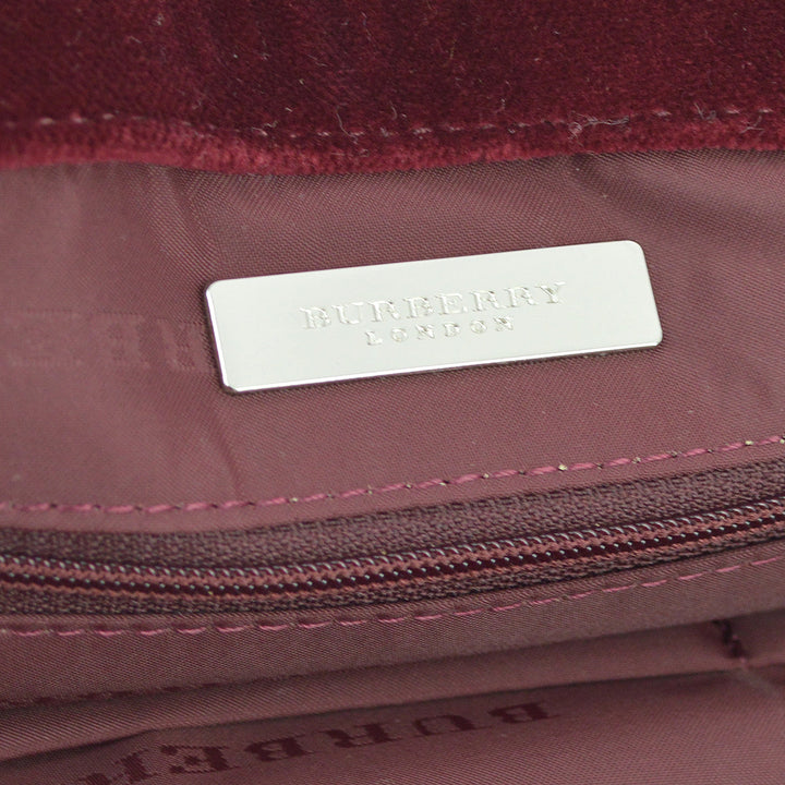 BURBERRY Check Tote Handbag KK30795