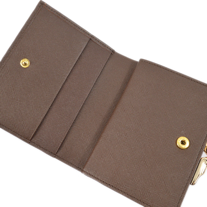 BURBERRYs Brown House Check Wallet Purse 191450