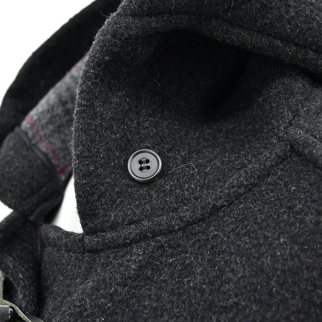 BURBERRYs Hooded Duffle Coat Dark Gray #L 172551