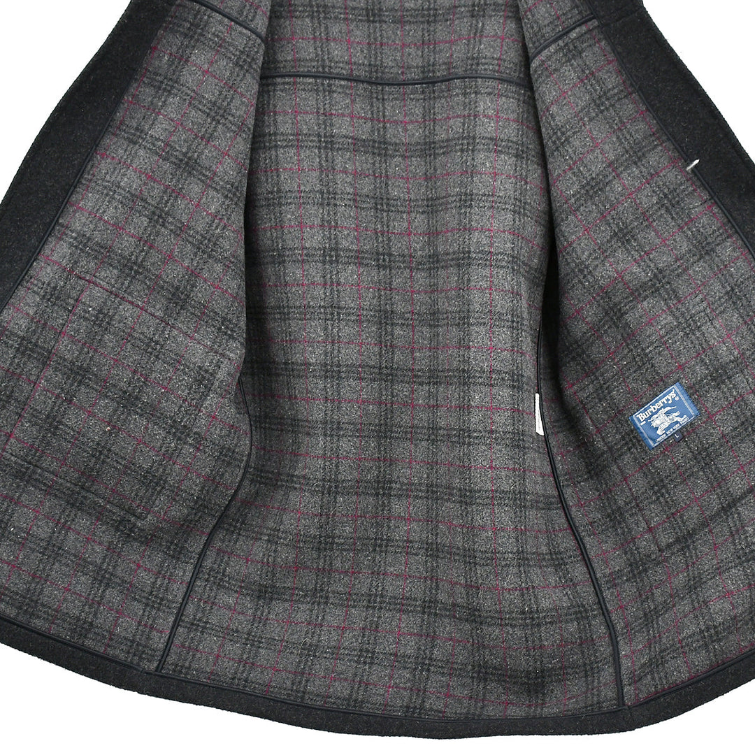 BURBERRYs Hooded Duffle Coat Dark Gray #L 172551