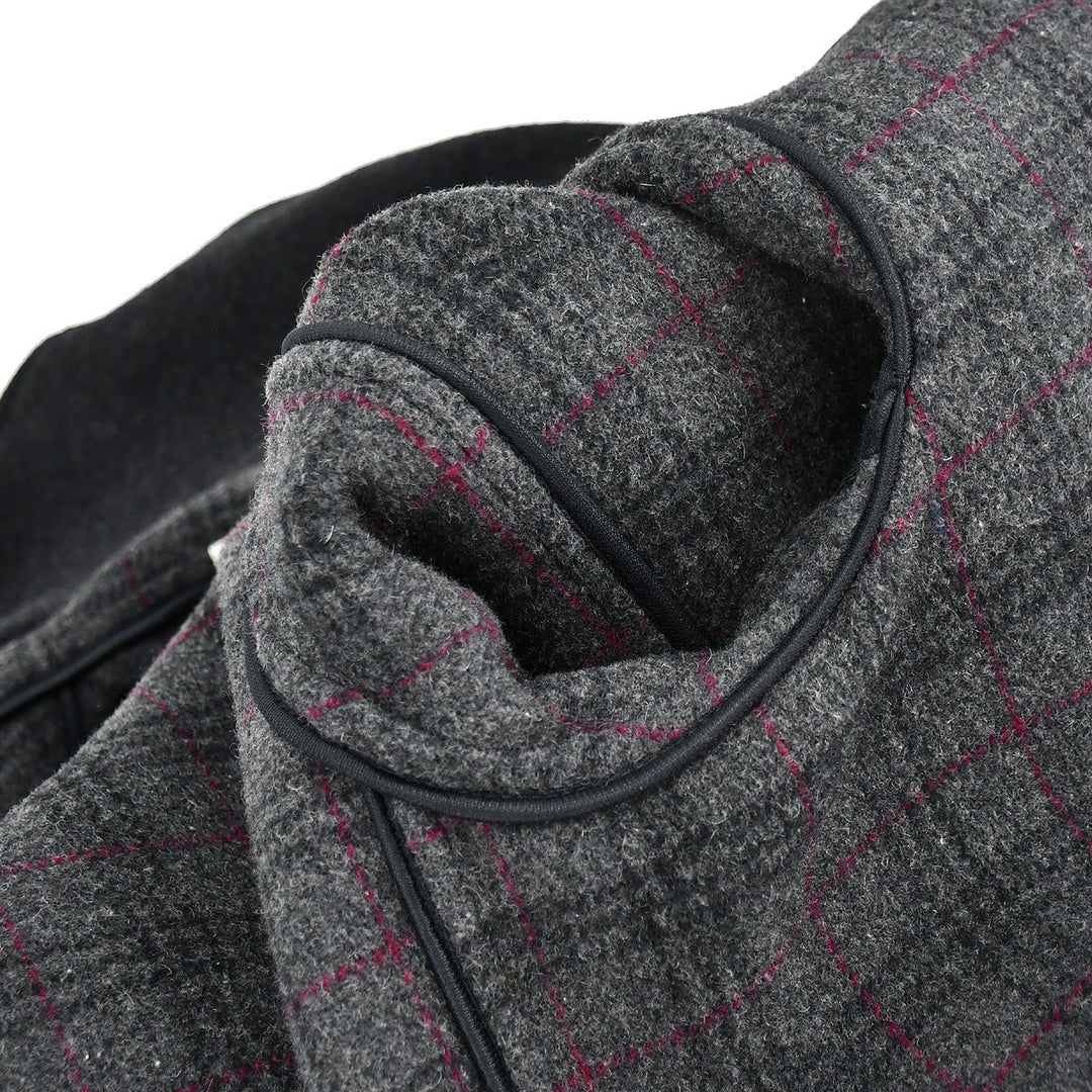 BURBERRYs Hooded Duffle Coat Dark Gray #L 172551