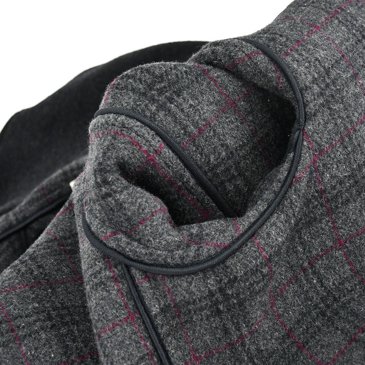 BURBERRYs Hooded Duffle Coat Dark Gray #L 172551
