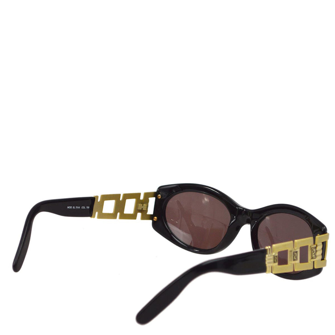 FENDI Sunglasses Eyewear Brown Small Good 192163