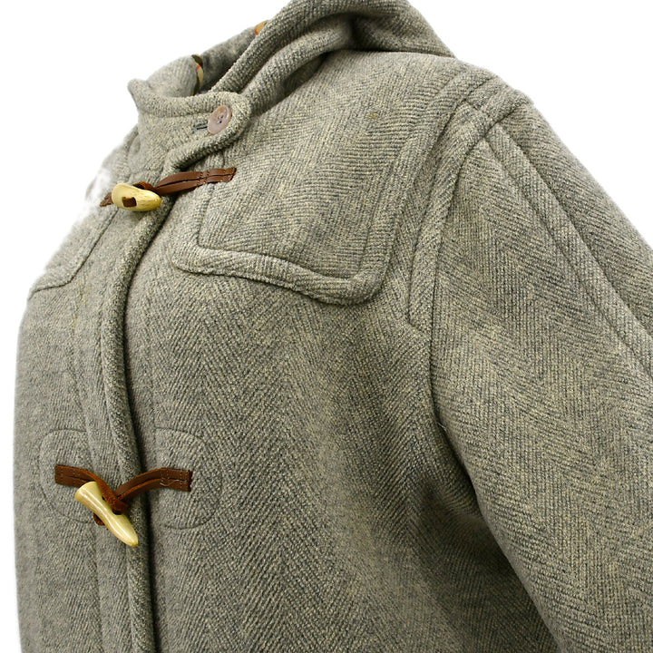 BURBERRYs Hooded Duffle Coat Beige #40 192196