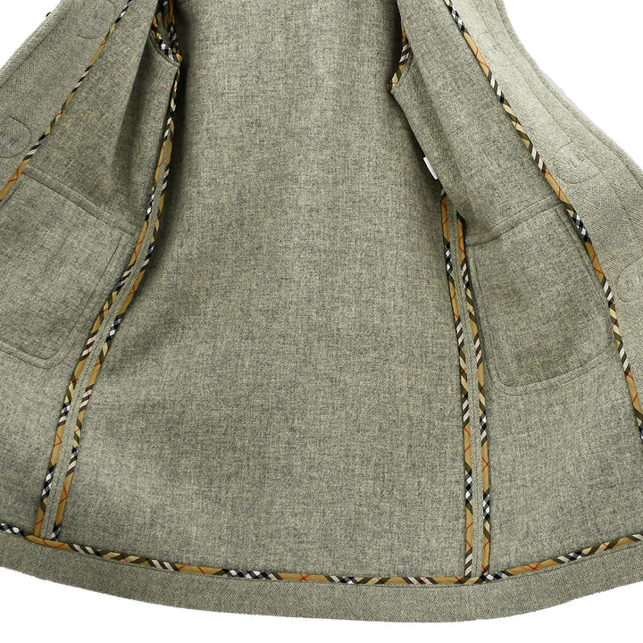 BURBERRYs Hooded Duffle Coat Beige #40 192196