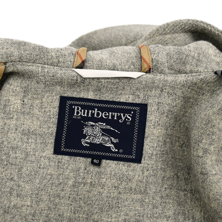 BURBERRYs Hooded Duffle Coat Beige #40 192196