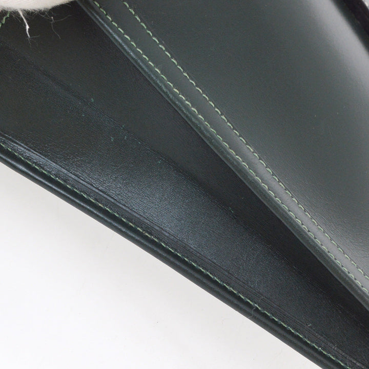 Top quality Hermes Green Box Calf Jige Clutch Bag 192478