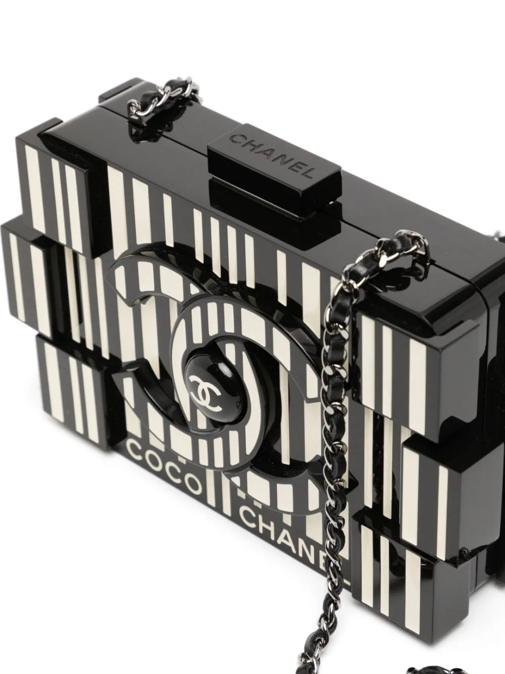 Top Quality Chanel Barcode Boy Brick Lego Bag