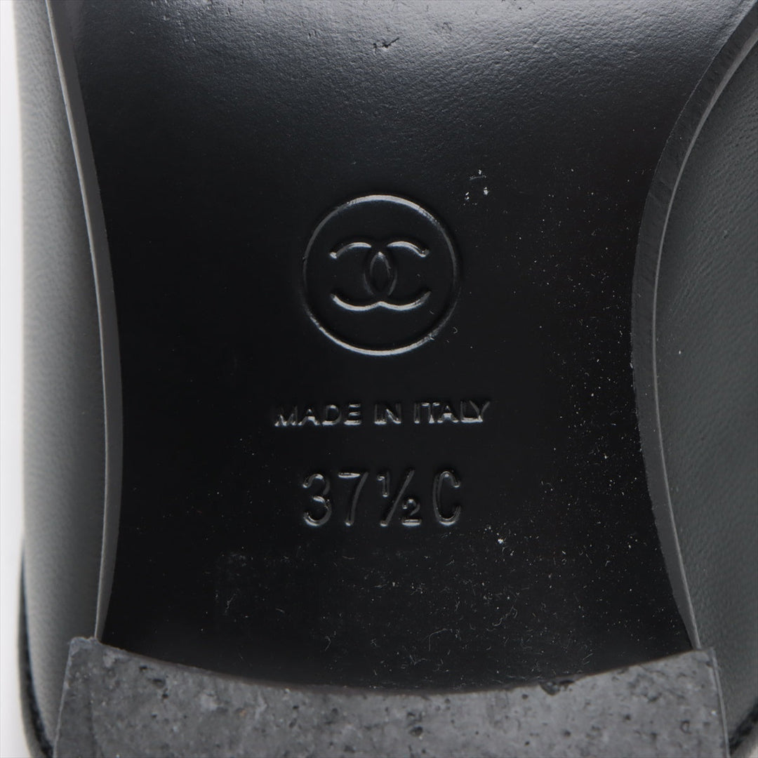 Top Quality Chanel Coco 20B Leather Mould 37.5C  Black G36510 Matrasse Box