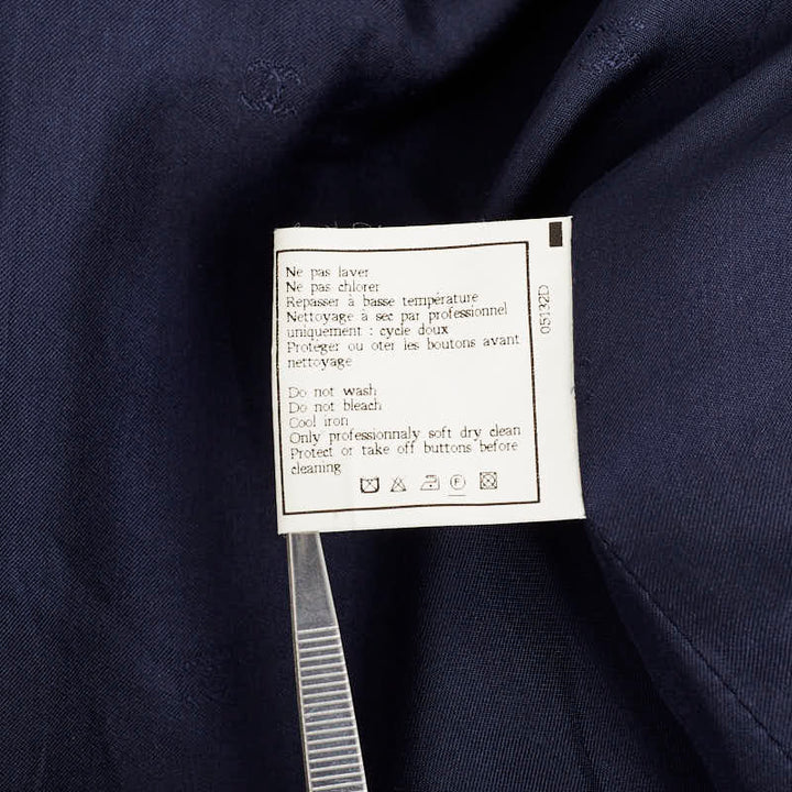Top Quality Chanel Top Quality Chanel P08686V05287 Cotton/Wool/Nylon Navi White  Navi