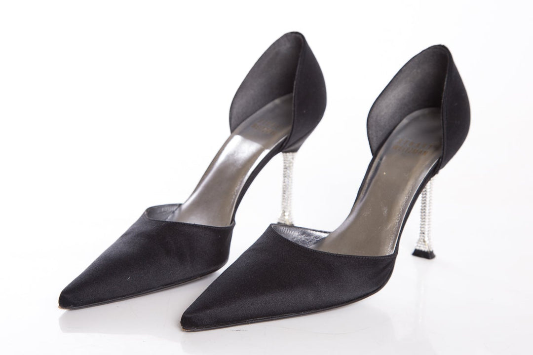 Stuart Weitzman Black Heels SZ 5.5
