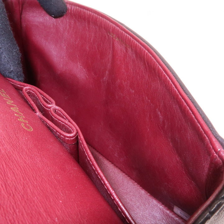 Top Quality Chanel Matelasse Lamb Skin 23 Double Flap Shoulder Bag A01113