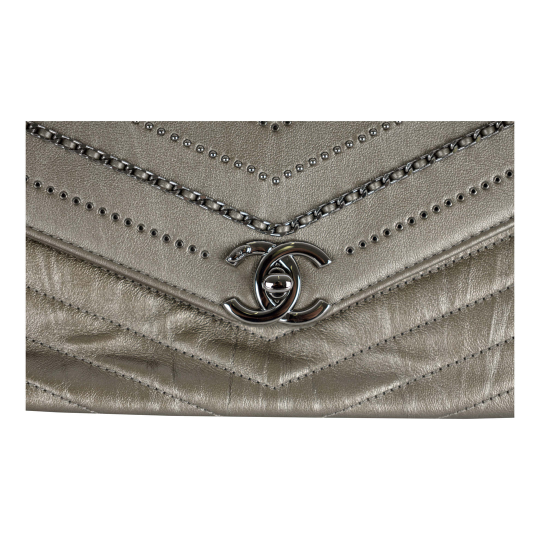 Top Quality Chanel Top Quality Chanel Embelished 'Chain Sequins' Chevron New Bag