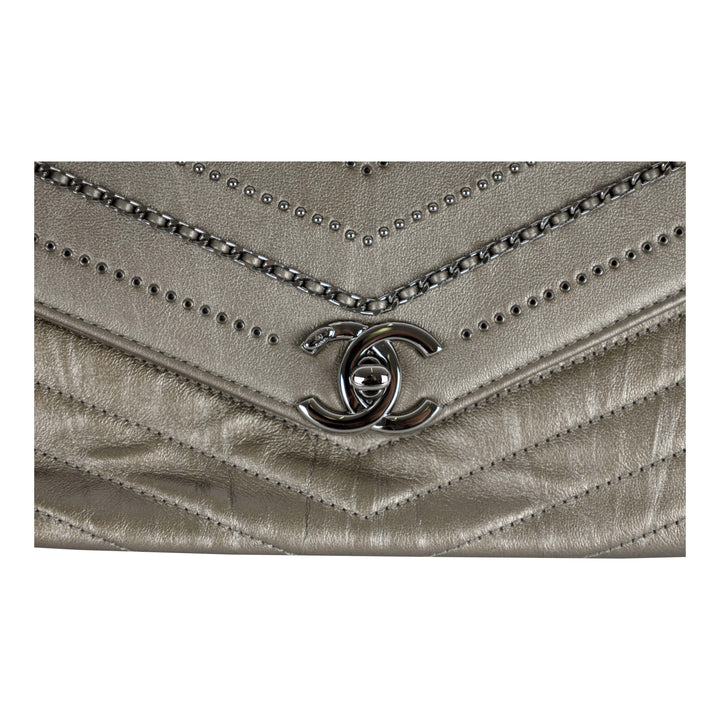Top Quality Chanel Top Quality Chanel Embelished 'Chain Sequins' Chevron New Bag