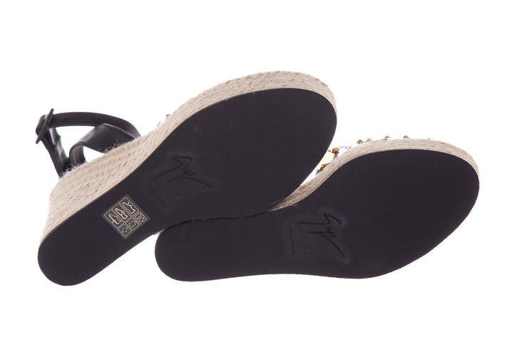 Guiseppe Zanotti Leopard PVC Espadrille SZ 37
