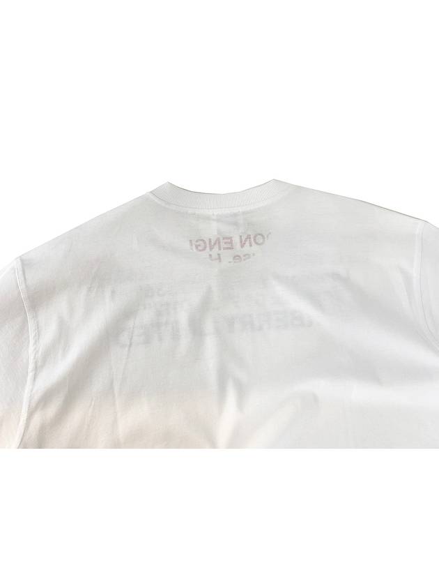 Burberry Location Short Sleeve T-Shirt White