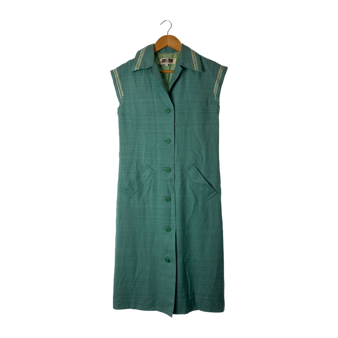 #Christian Top quality Dior/SL Dress/9/GRN/Rayon