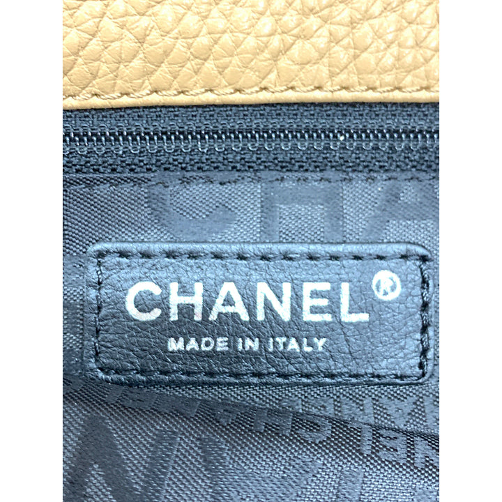 #CHANEL/Hand Bag/BEG/Leather