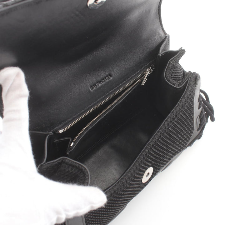 Top Quality Balenciaga Leather Fabric Top Handle Bag 661723