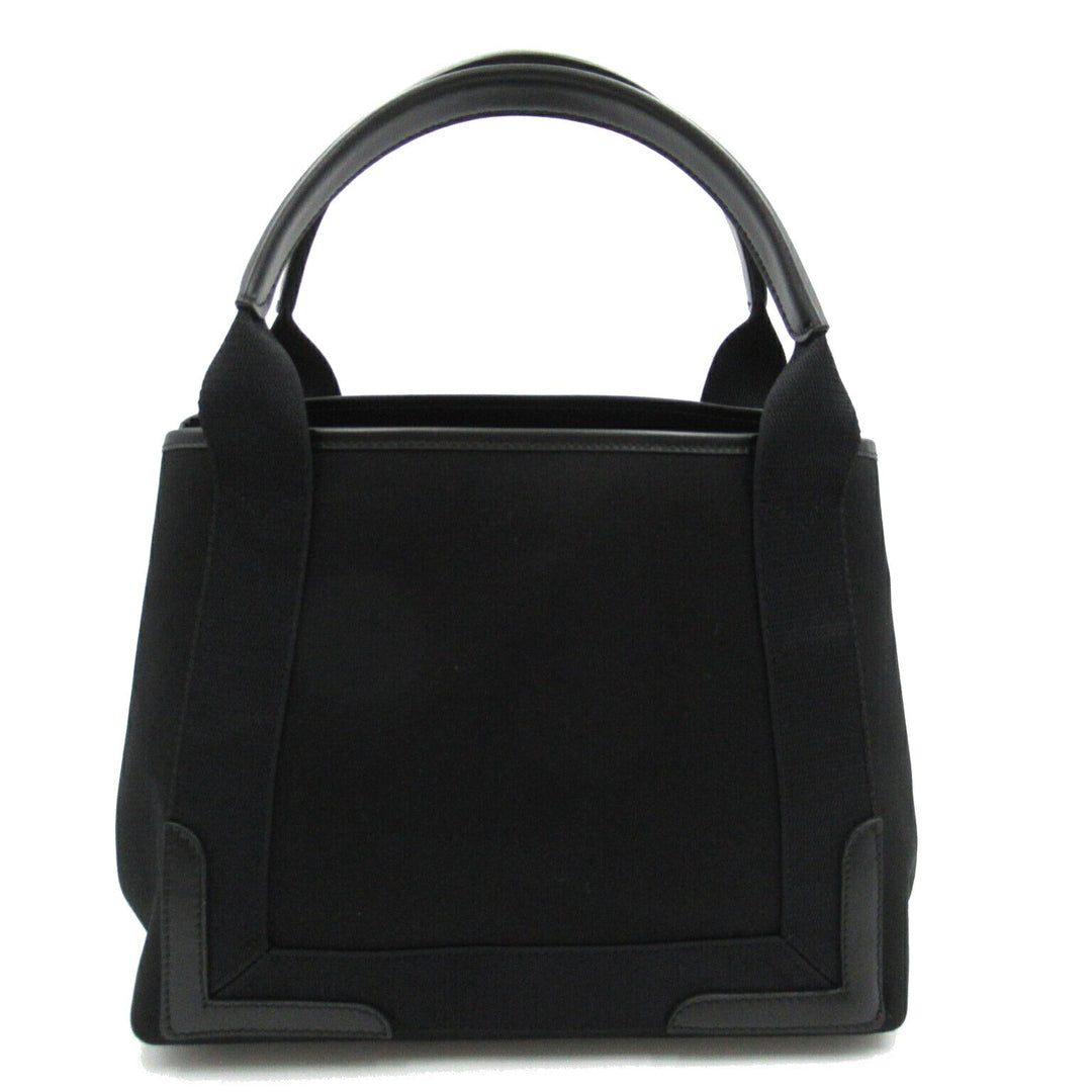 Top Quality Balenciaga Navy Small Cabas Canvas Tote Bag