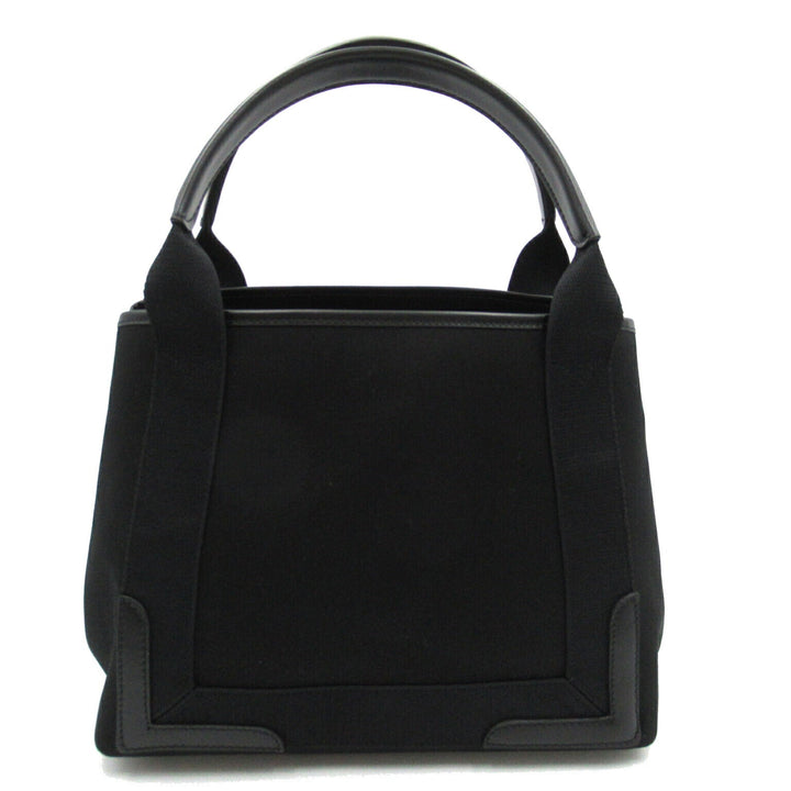 Top Quality Balenciaga Navy Small Cabas Canvas Tote Bag