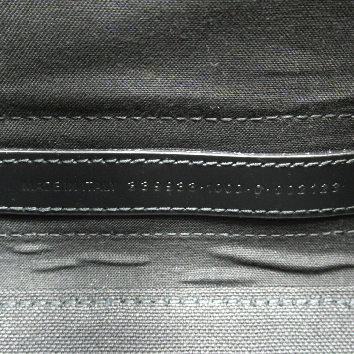 Top Quality Balenciaga Navy Small Cabas Canvas Tote Bag