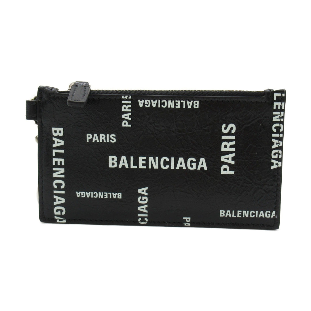 Top Quality Balenciaga Leather Strap Keyring Card Case