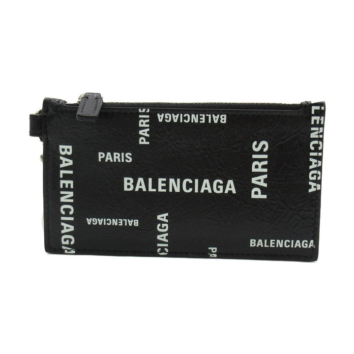 Top Quality Balenciaga Leather Strap Keyring Card Case