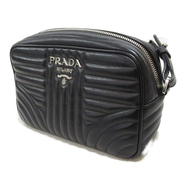Prada Leather Chain Crossbody Bag Leather Crossbody Bag in Very Good Condition