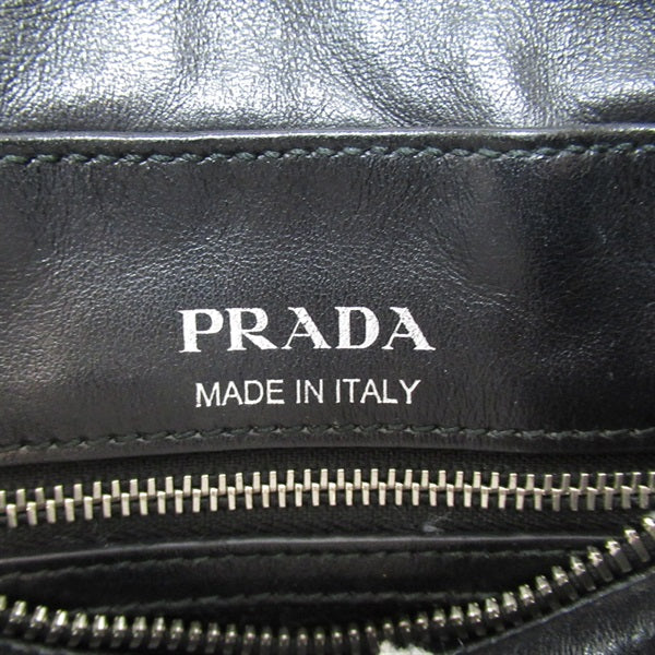 Prada Leather Chain Crossbody Bag Leather Crossbody Bag in Very Good Condition