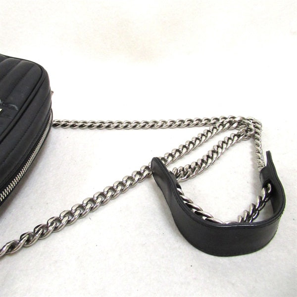 Prada Leather Chain Crossbody Bag Leather Crossbody Bag in Very Good Condition
