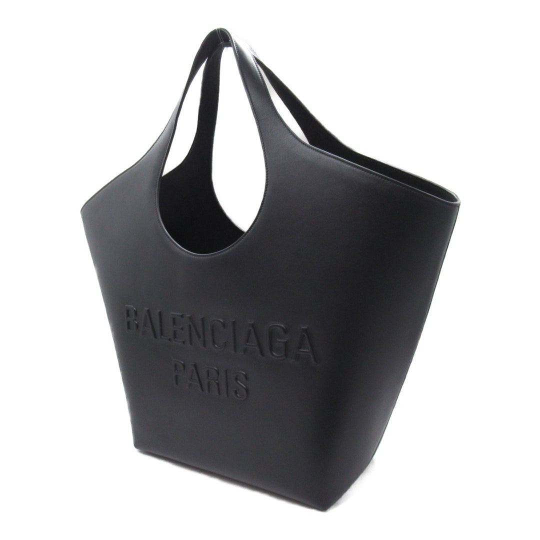 Top Quality Balenciaga Medium Tote Bag Black Leather