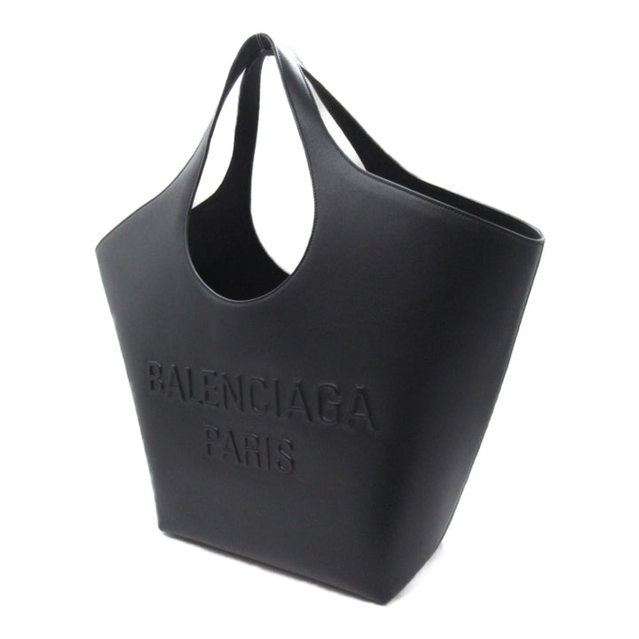Top Quality Balenciaga Medium Tote Bag Black Leather