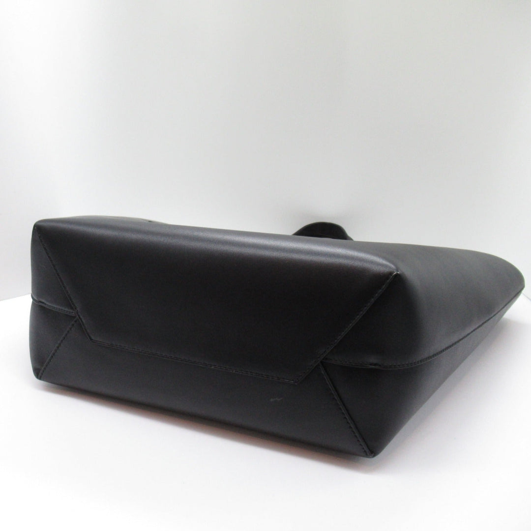 Top Quality Balenciaga Medium Tote Bag Black Leather