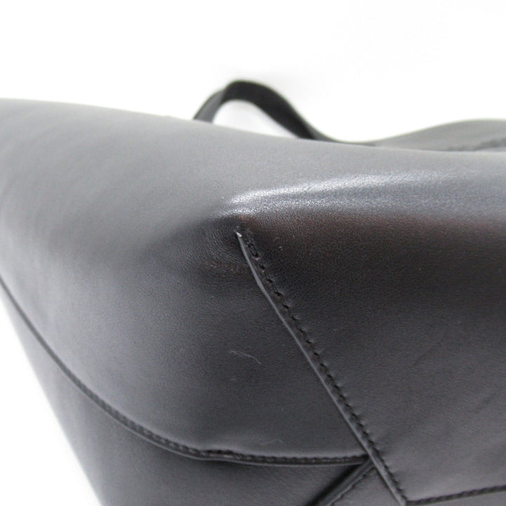 Top Quality Balenciaga Medium Tote Bag Black Leather