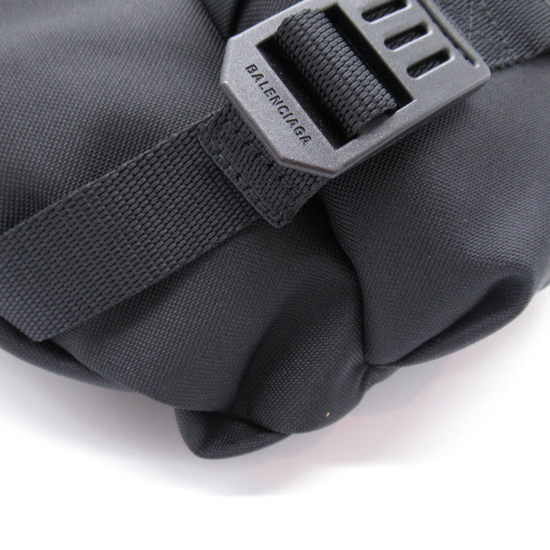 Top Quality Balenciaga Nylon Waist Bag Body Bag Black