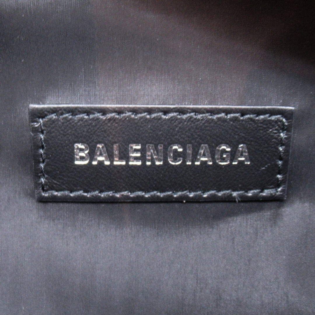 Top Quality Balenciaga Nylon Waist Bag Body Bag Black