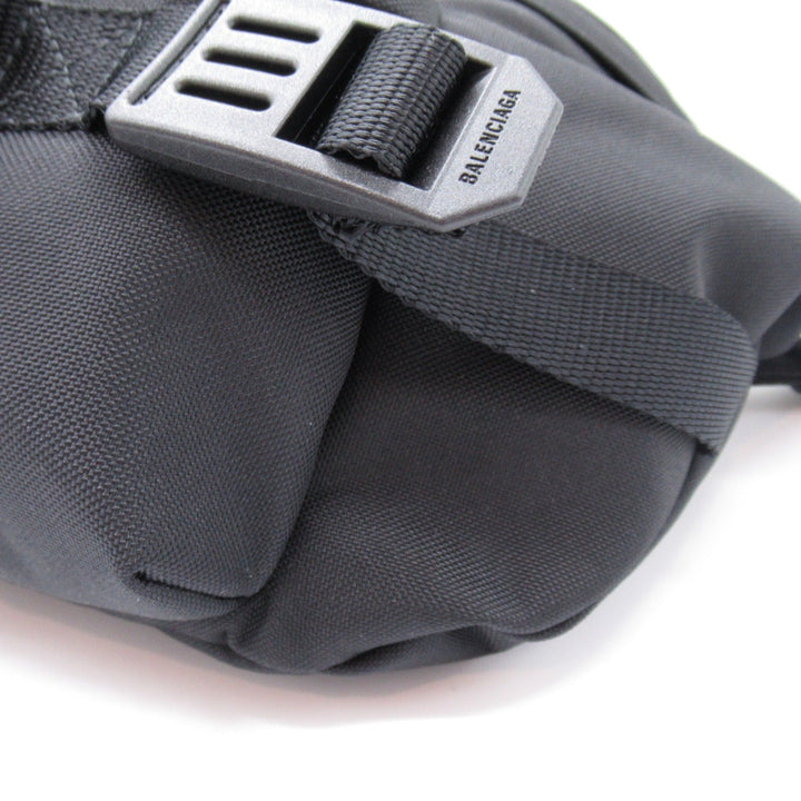 Top Quality Balenciaga Nylon Waist Bag Body Bag Black