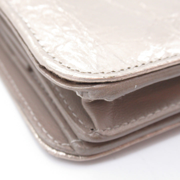 Top Quality Balenciaga Lambskin Bifold Wallet Beige