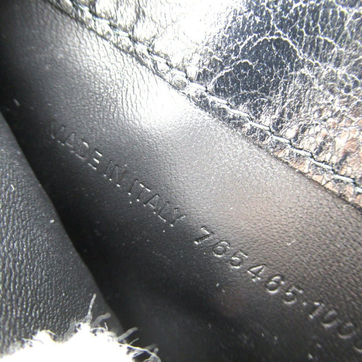 Top Quality Balenciaga Leather Coin Case Black