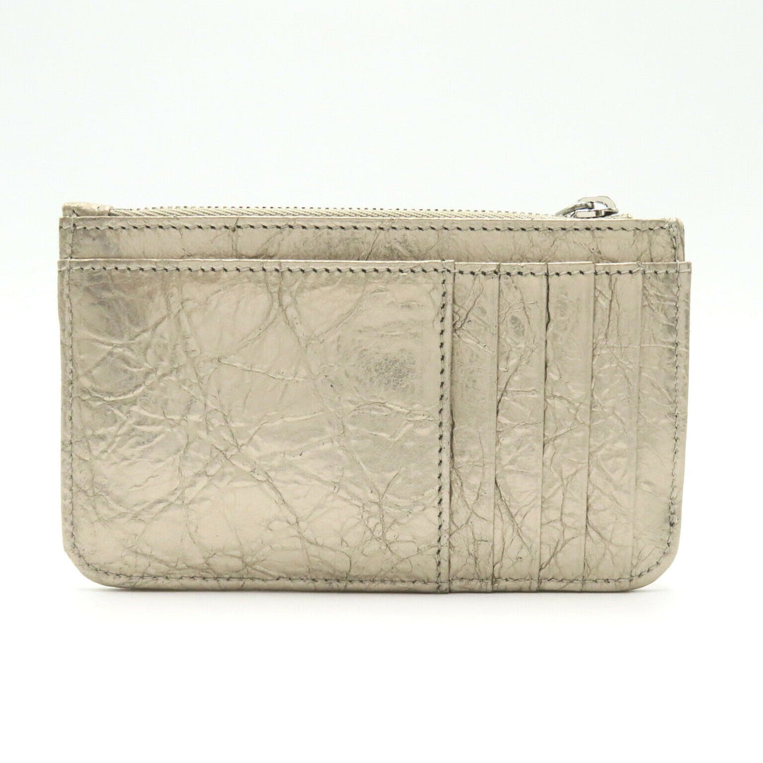 Top Quality Balenciaga Monaco Long Coin & Card Holder Beige