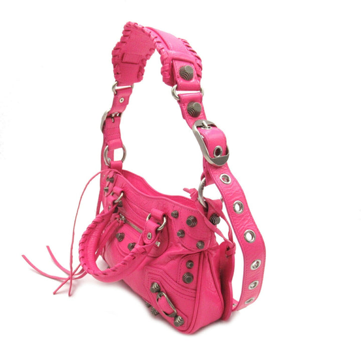 Top Quality Balenciaga Neo Mini Leather Tote Bag Pink