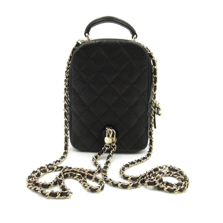 Top Quality Chanel Caviar Skin Matelasse Backpack Black