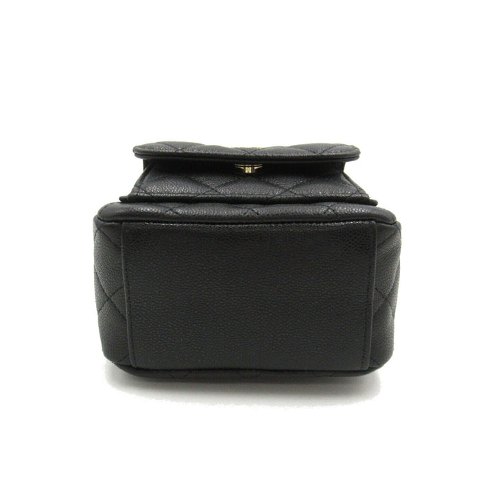 Top Quality Chanel Caviar Skin Matelasse Backpack Black